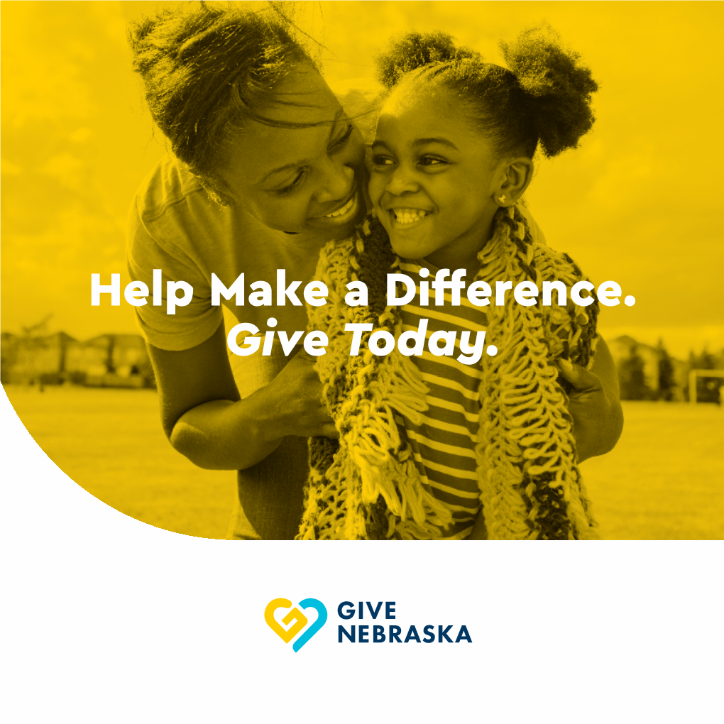 Help Make a Difference. Give Today