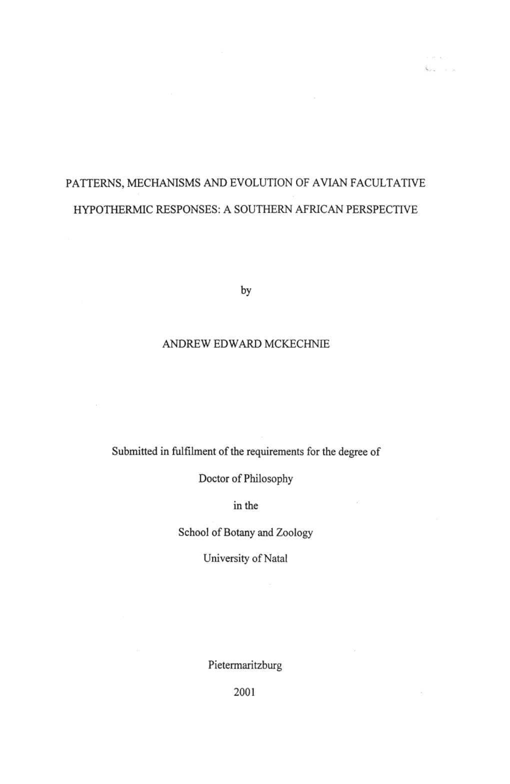 Patterns, Mechanisms and Evolution of Avian Facultative