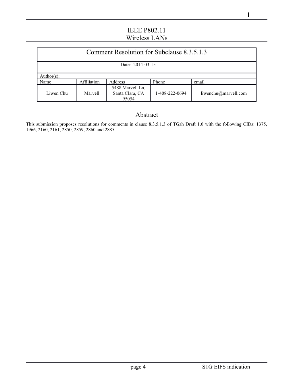 IEEE P802.11 Wireless Lans s92