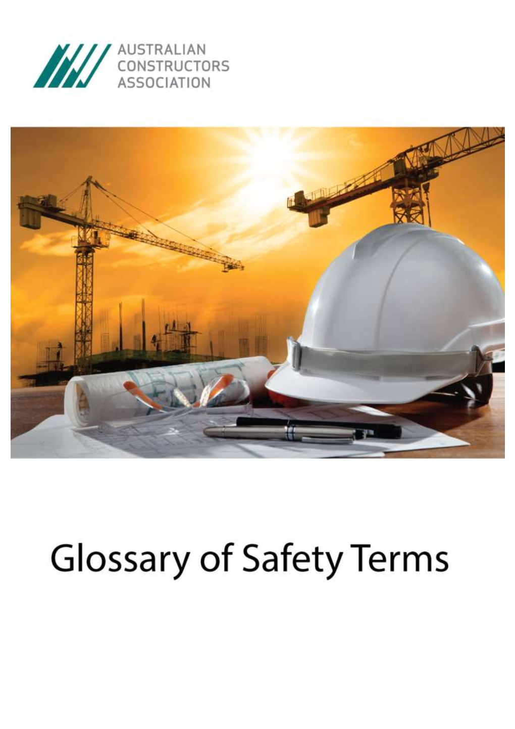 Glossary of Safety Terms Introduction