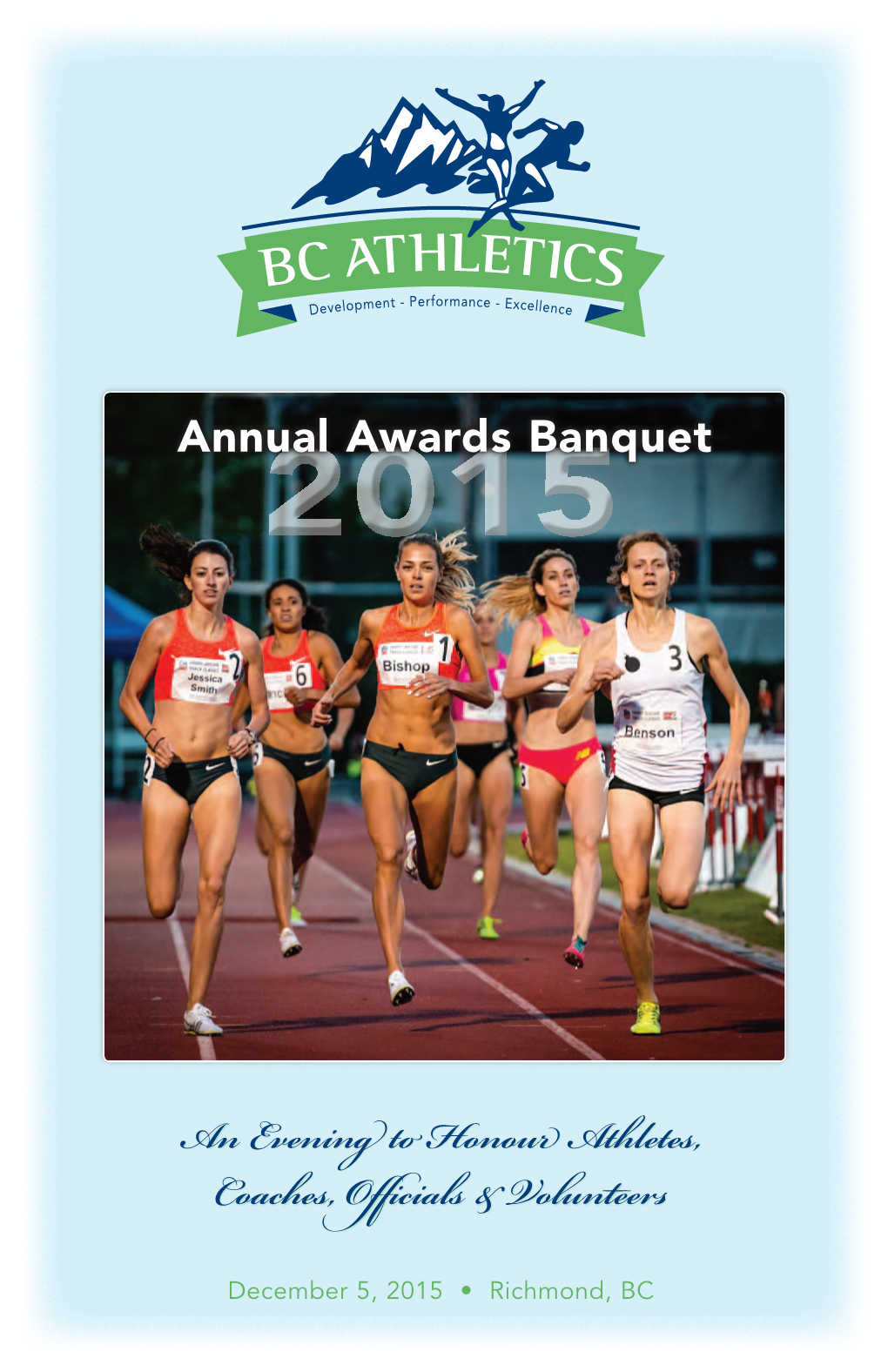 An Evening to Honour Athletes, Coaches, Officials & Volunteers