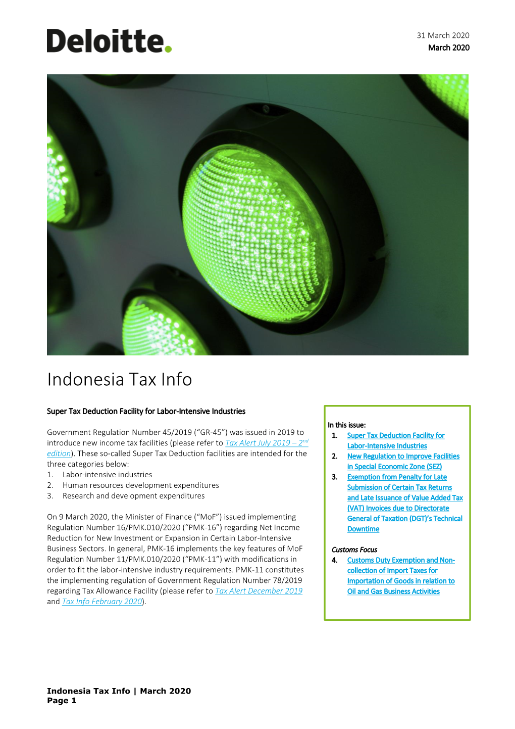 Indonesia Tax Info