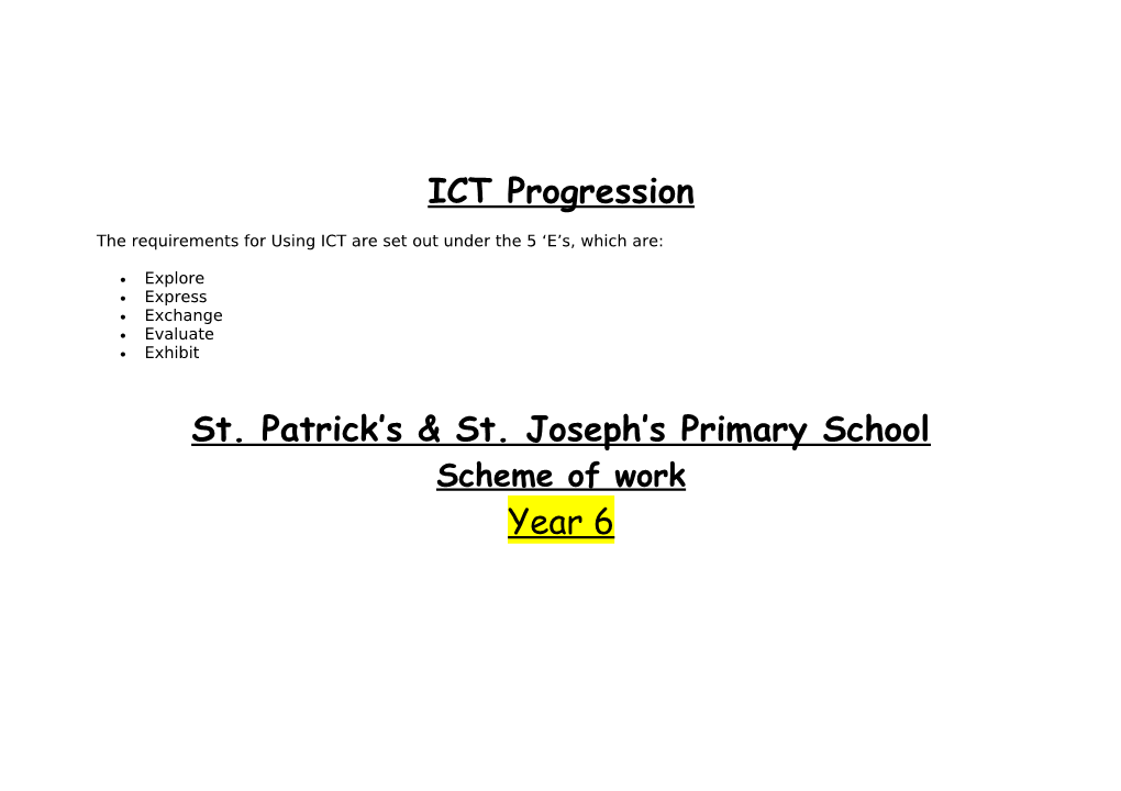 St. Patrick S & St. Joseph S Primary School