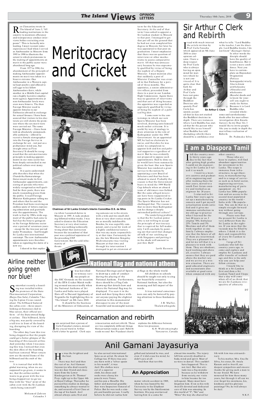 Meritocracy and Cricket