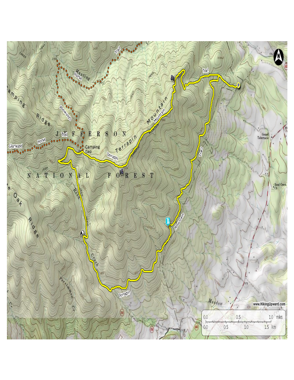 Terrapin Mountain - JNF, Virginia