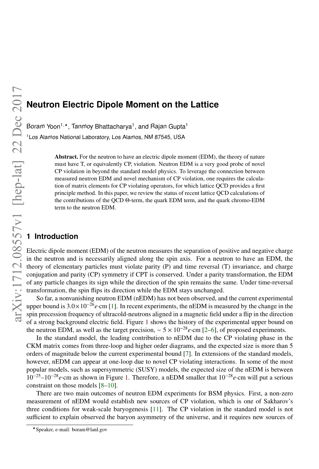 Neutron Electric Dipole Moment on the Lattice
