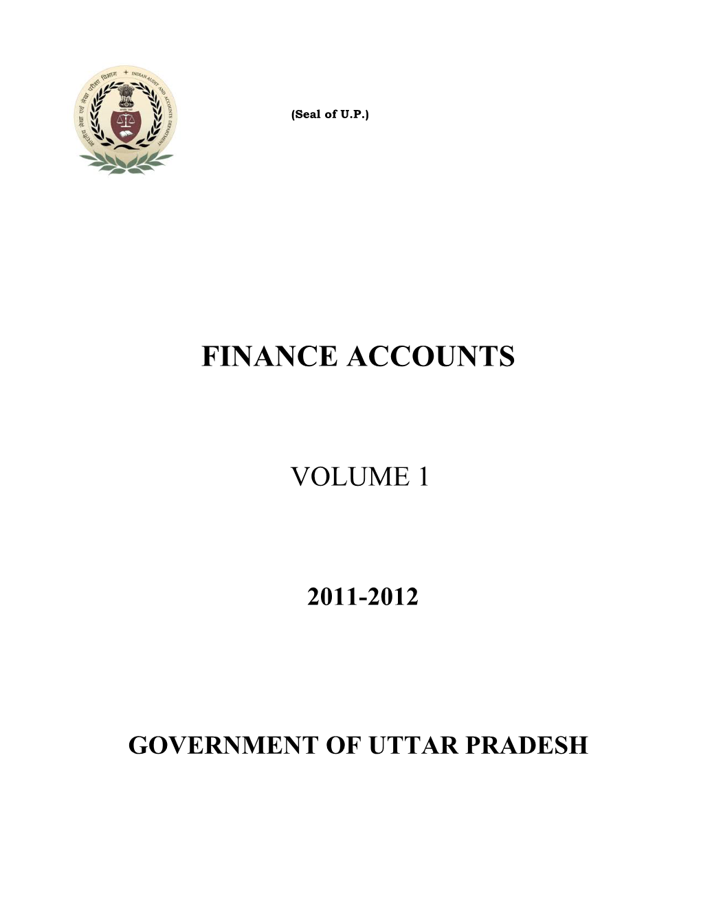 Finance Accounts