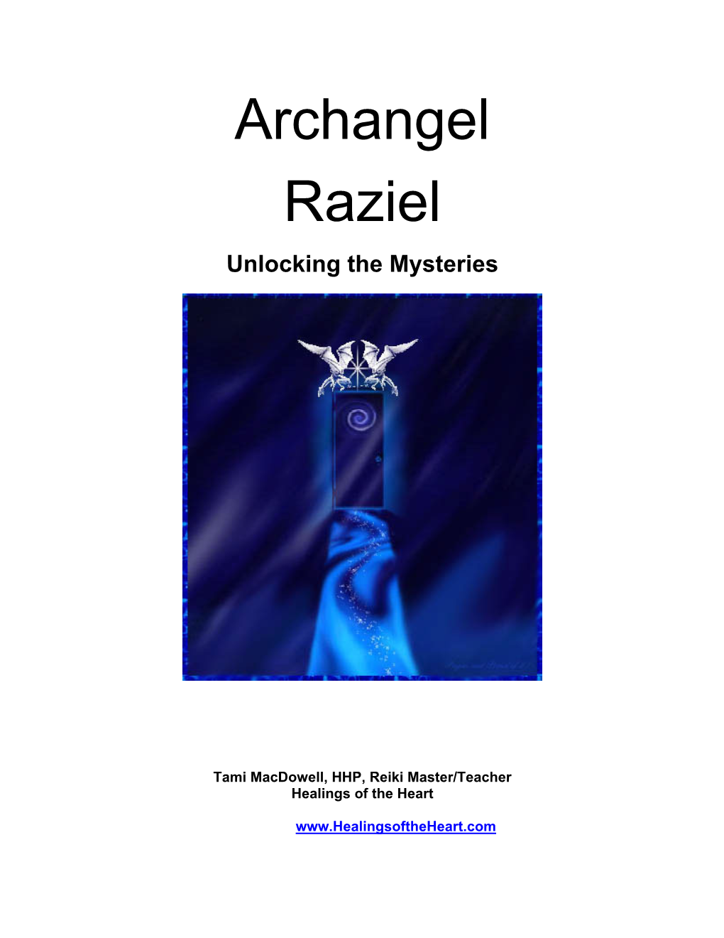 The Key of Archangel Raziel