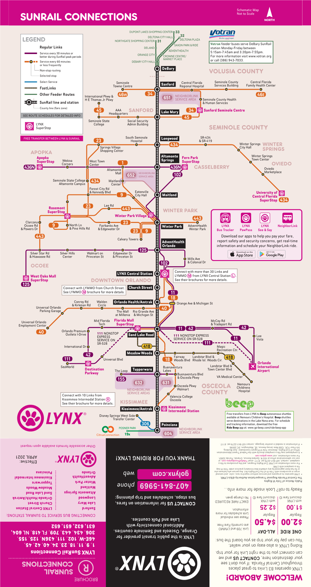 Sunrail Connections Riding LYNX Is Also Easy on Your Wallet