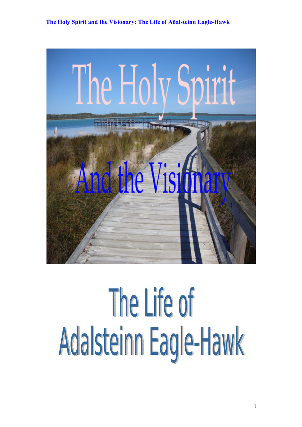 Testimony of Aðalsteinn Eagle-Hawk
