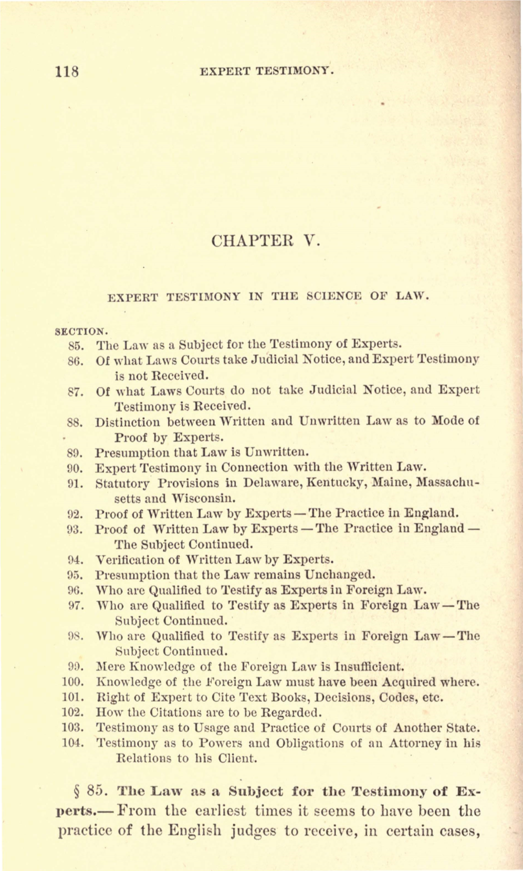 The Law of Expert Testimony. by Henry Wade Rogers