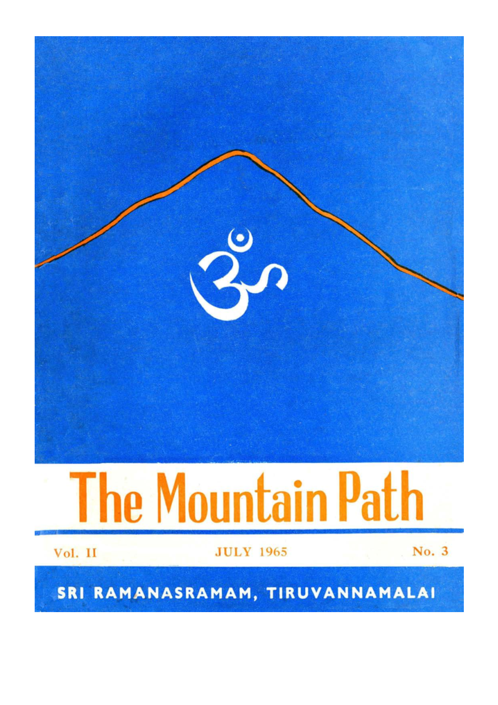 The Mountain Path, July 1965