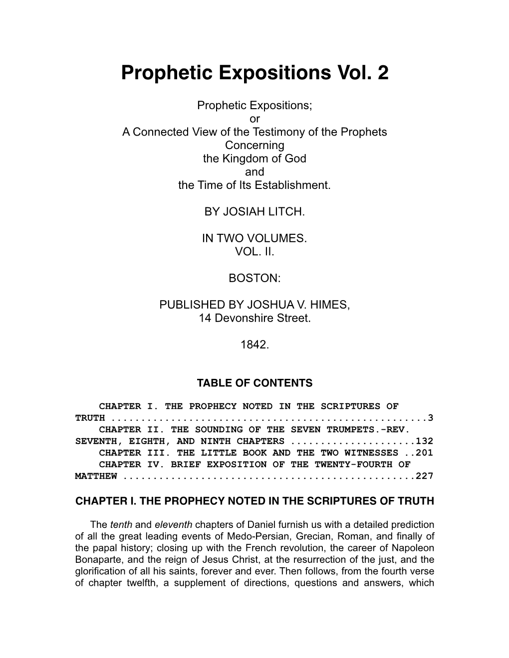 Litch – Prophetic Expositions Vol. 2.Pdf