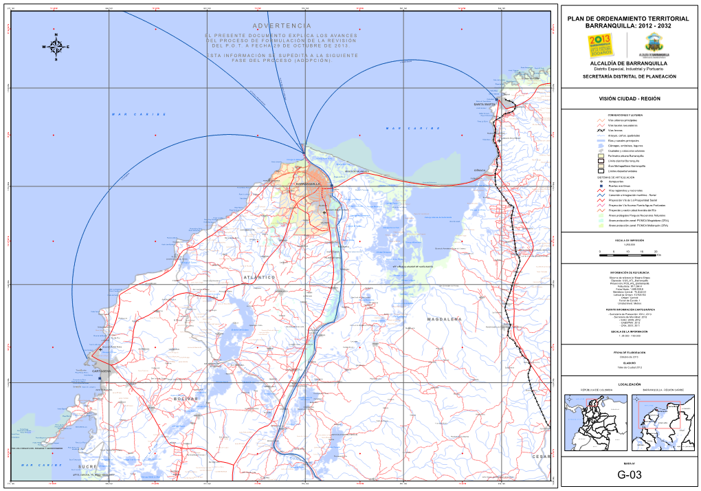 Advertencia Plan De Ordenamiento Territorial