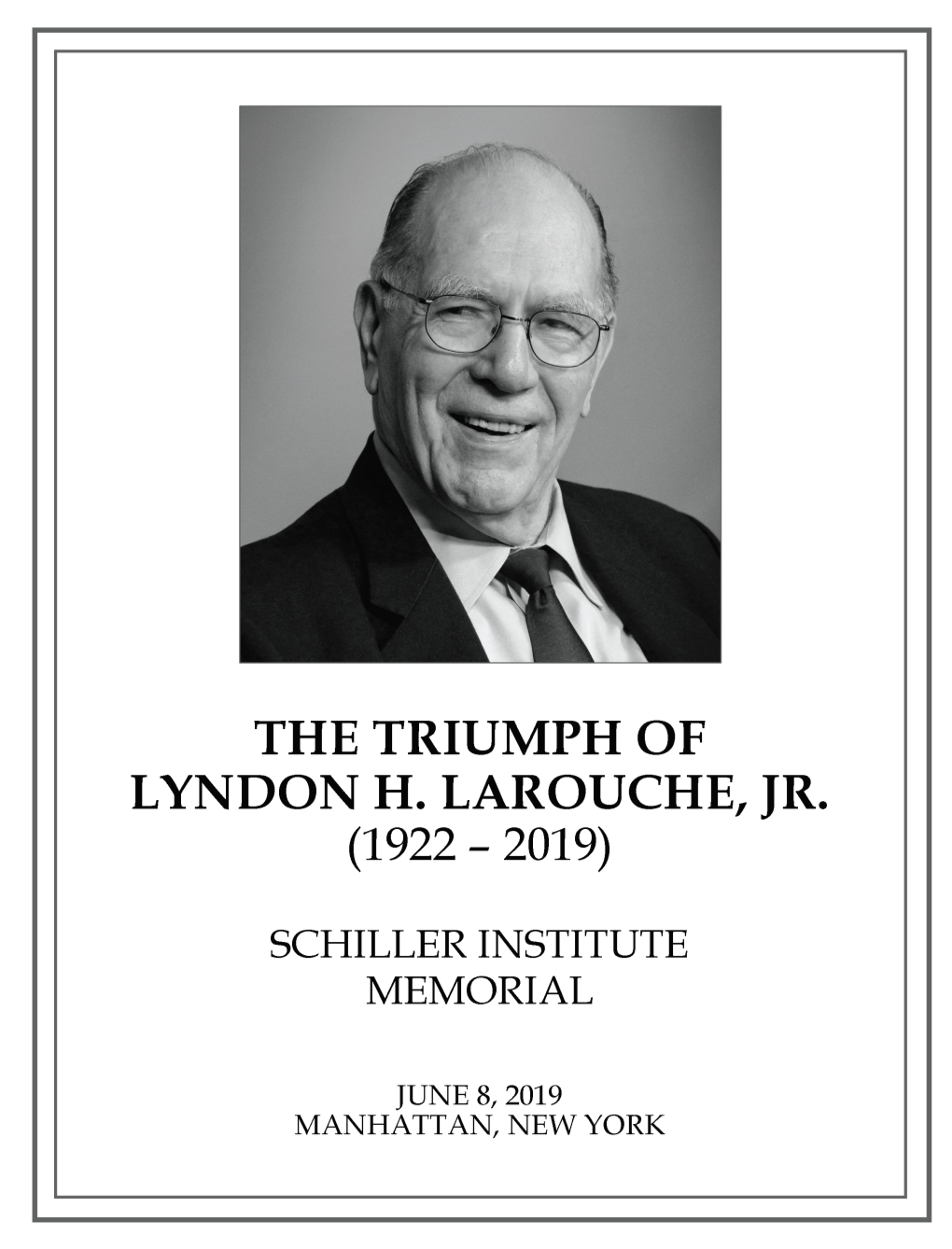 Lyndon H. Larouche, Jr