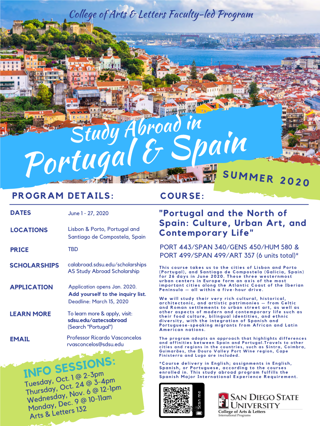 Spain/Portugal Summer 2020