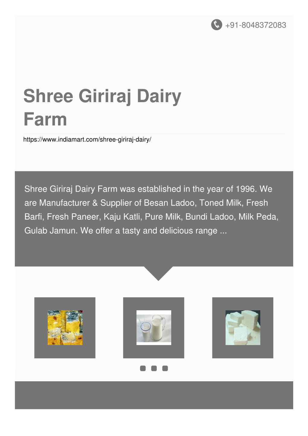 Shree Giriraj Dairy Farm