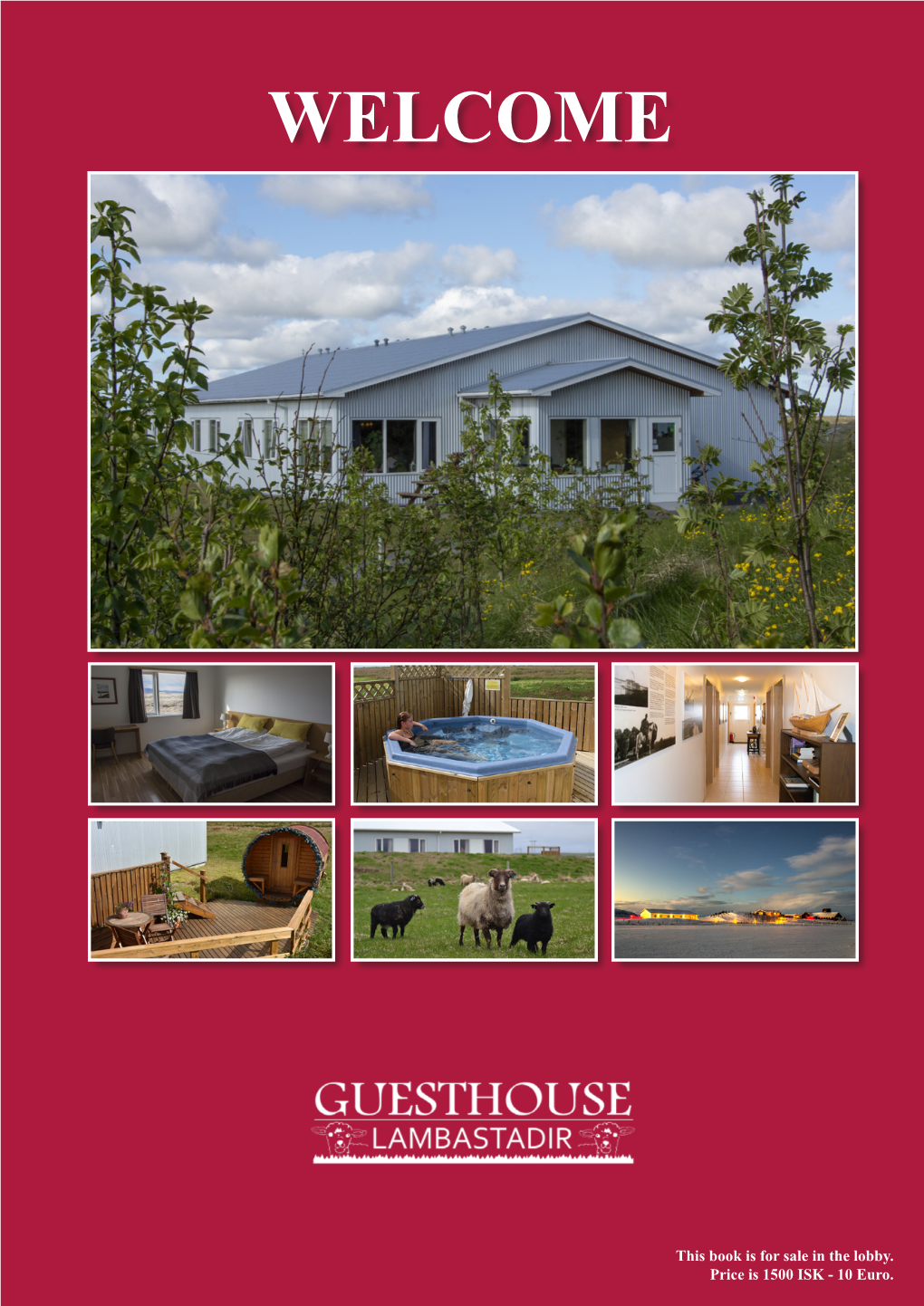 Guesthouse Lambastadir Welcome Book