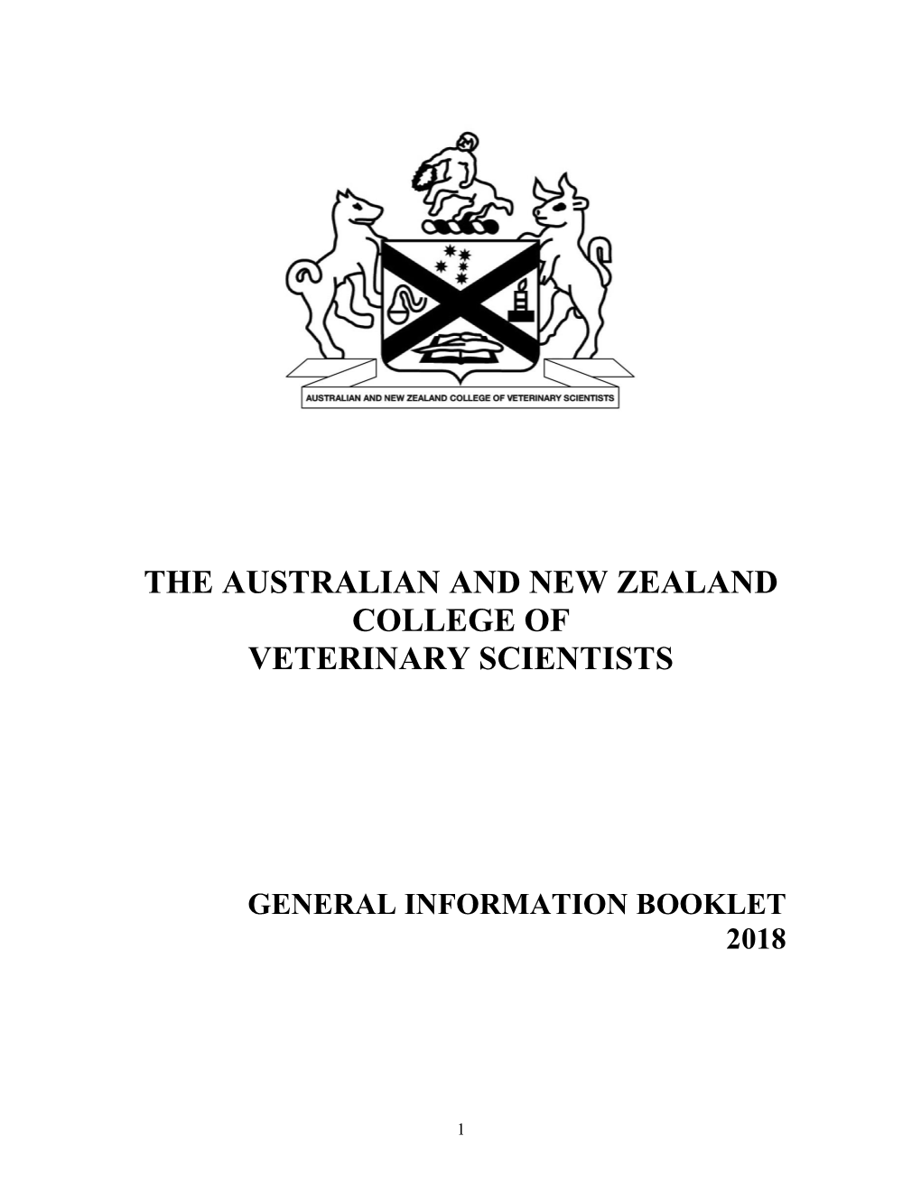 Australian College of Veterinary Scientists ABN 00 50 000894 208 This Publication Is Copyright