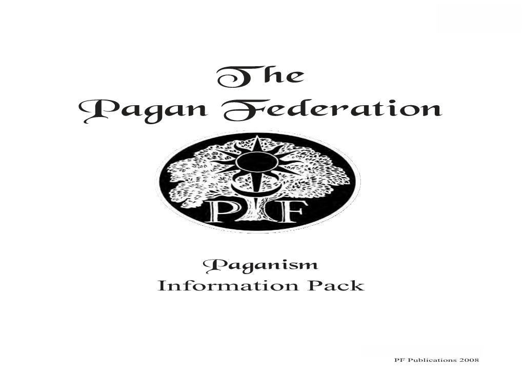 Paganism Info Pack