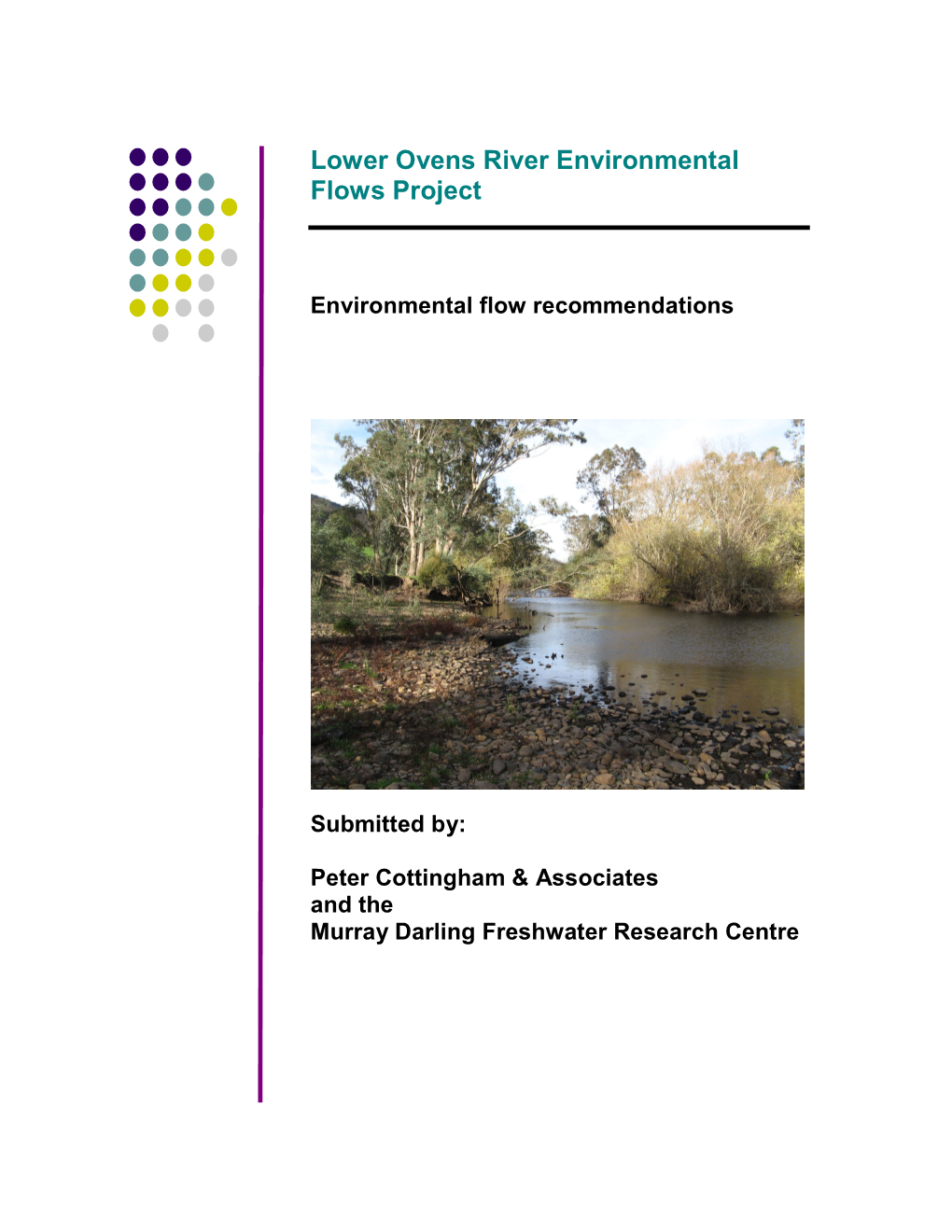 Lower Ovens River Environmental Flows Project