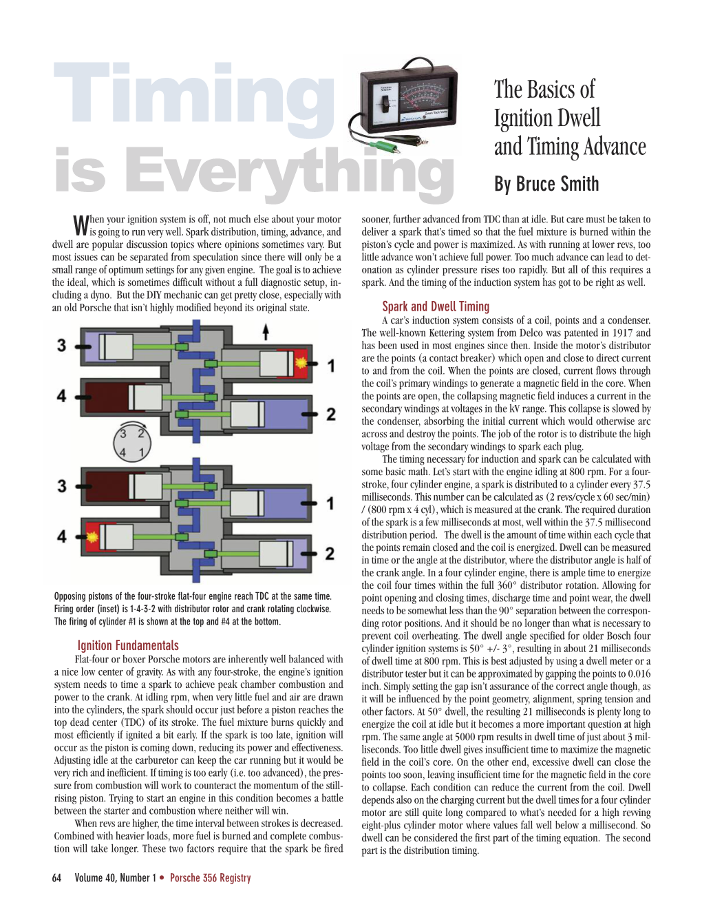 The Basics of Ignition Dwell and Timing Advance