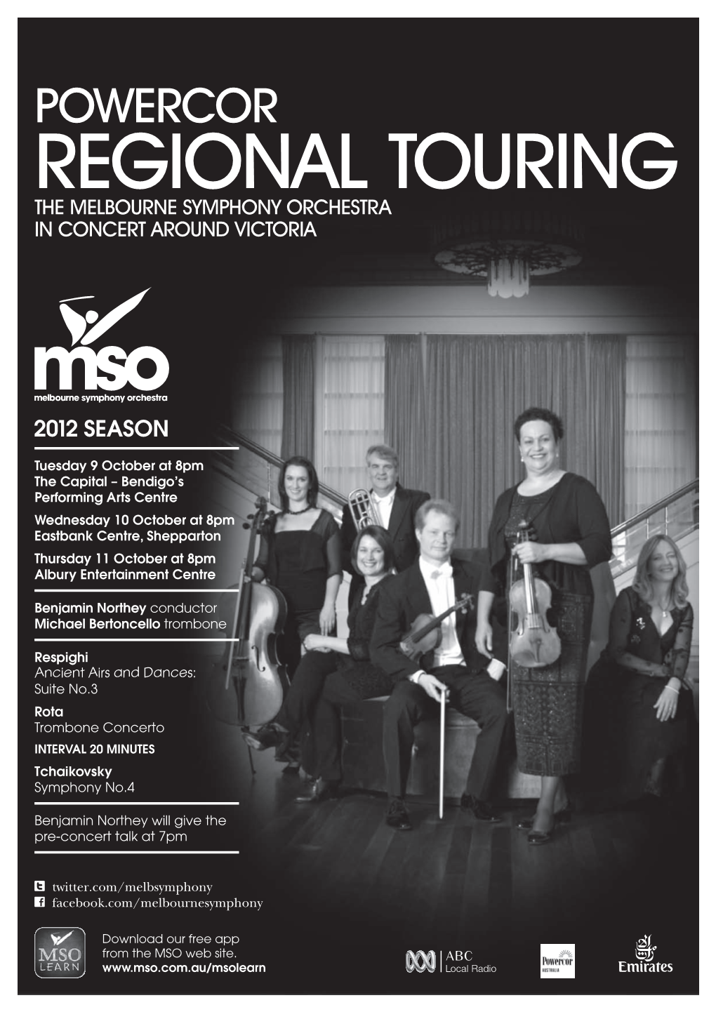 Regional Touring the Melbourne Symphony Orchestra in Concert Around Victoria