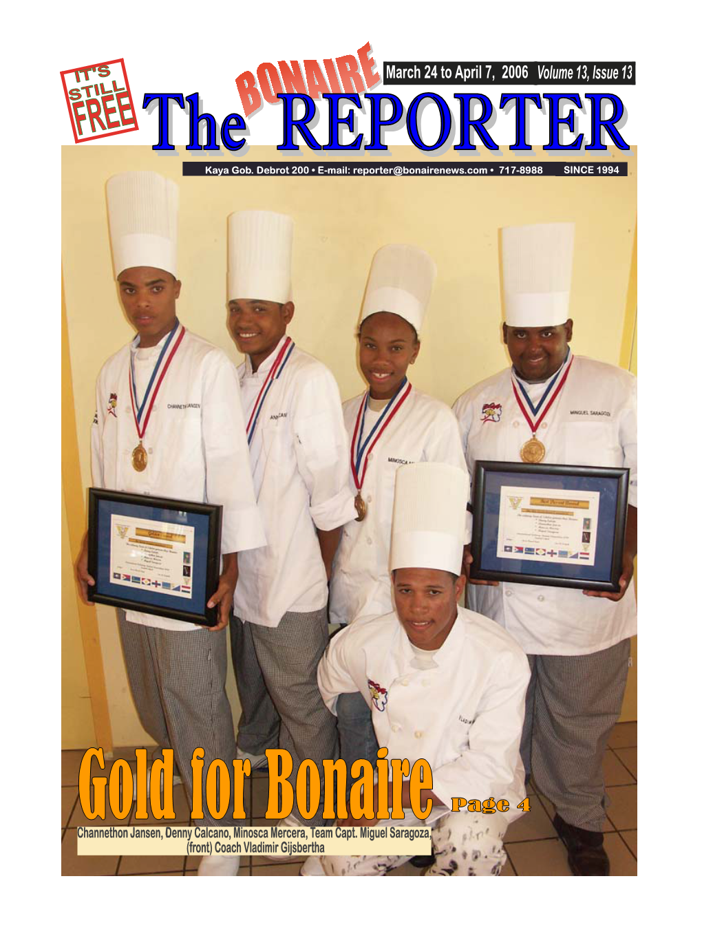 Who's Who on the Bonaire Reporter