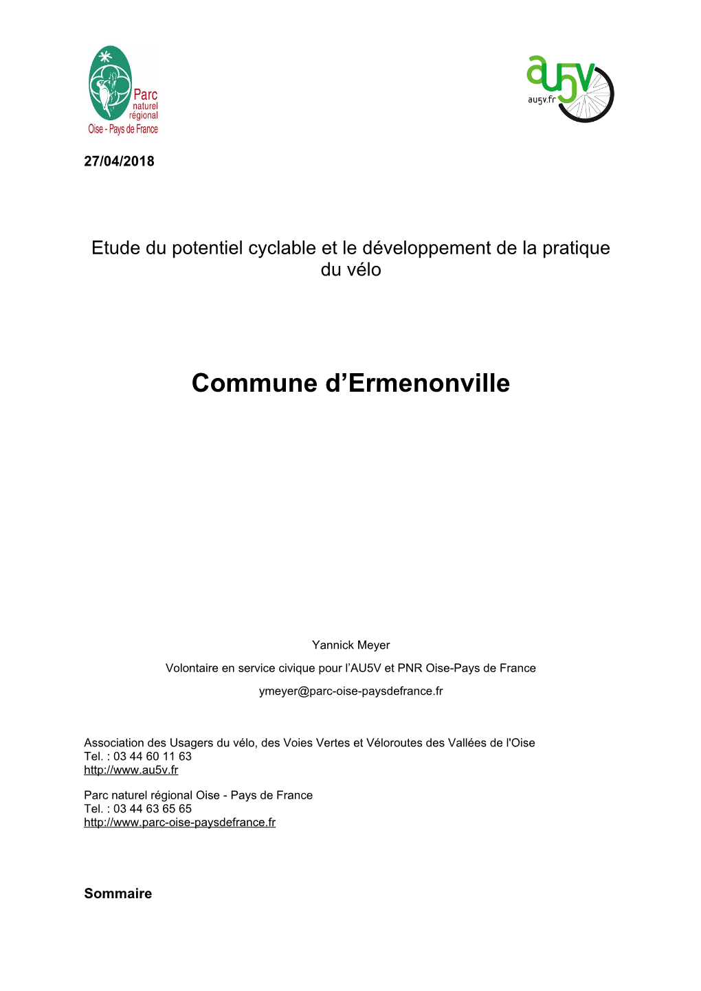 Commune D'ermenonville