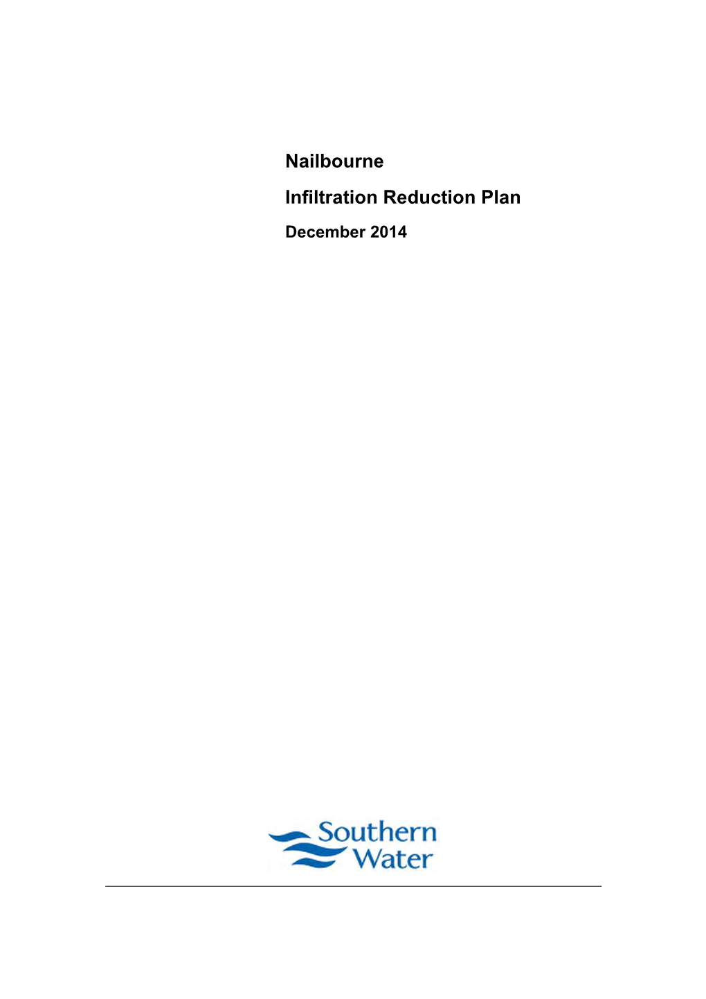 Nailbourne Infiltration Reduction Plan December 2014