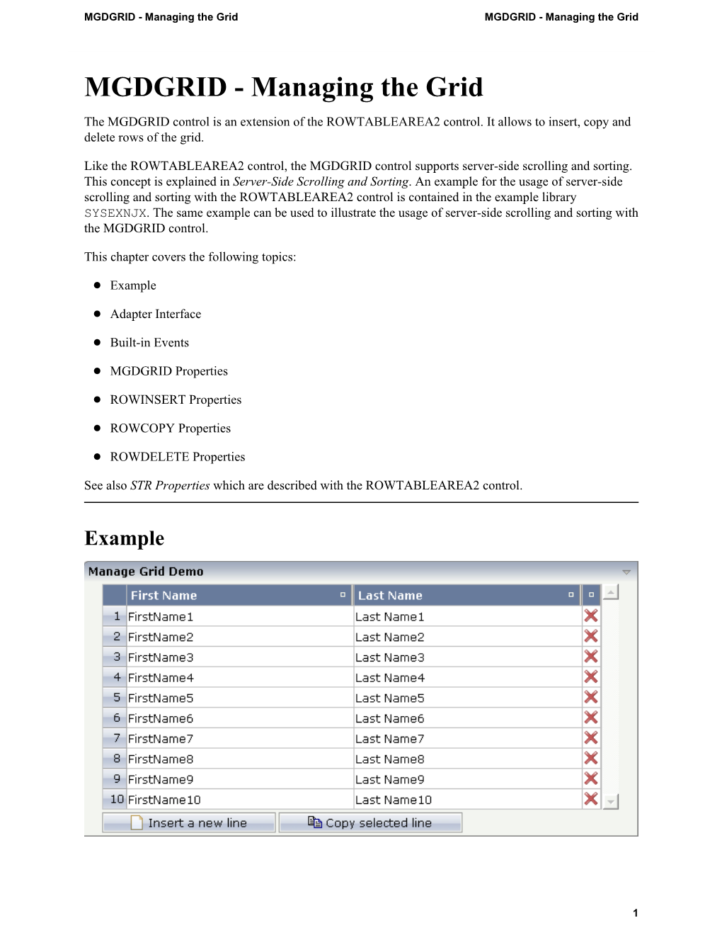 MGDGRID - Managing the Grid MGDGRID - Managing the Grid