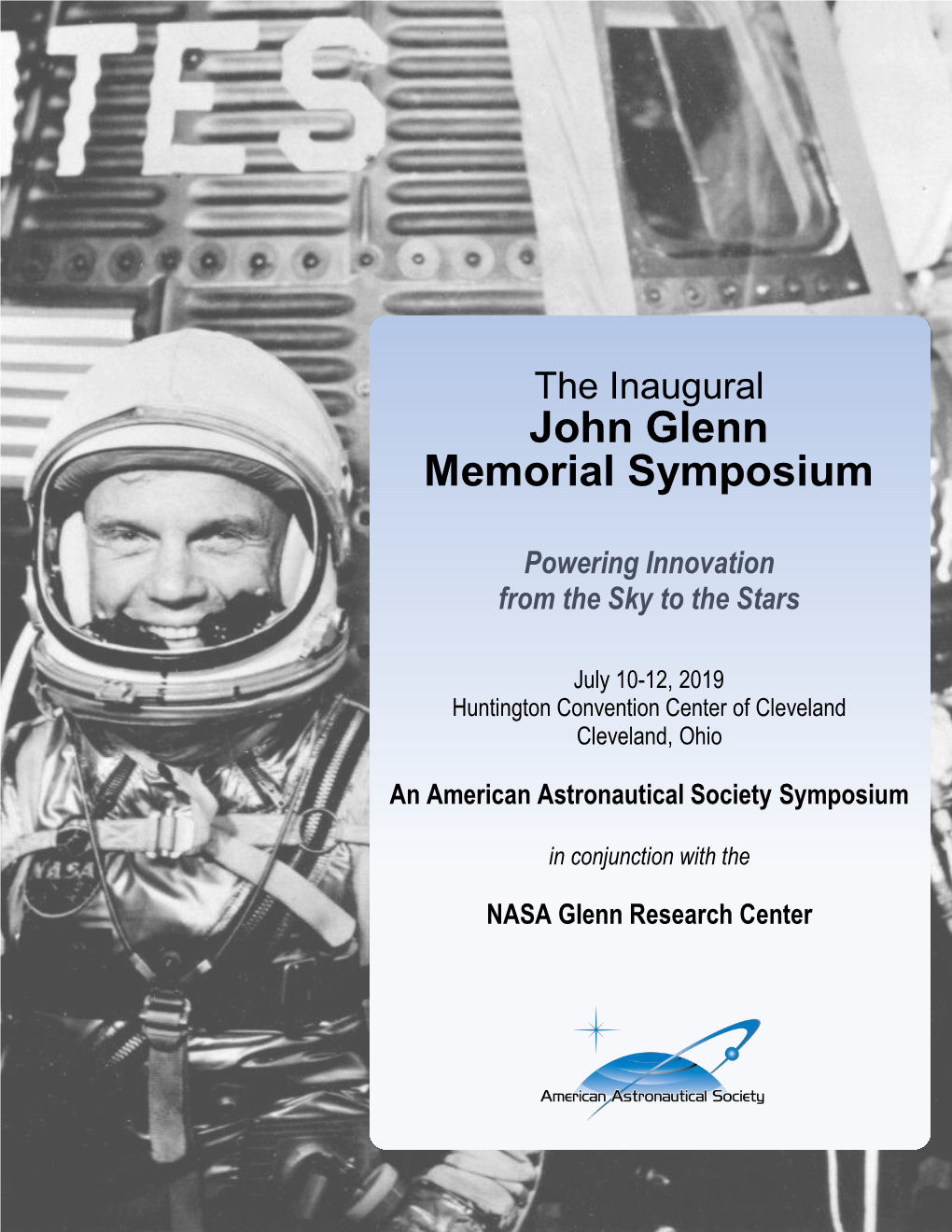 John Glenn Memorial Symposium