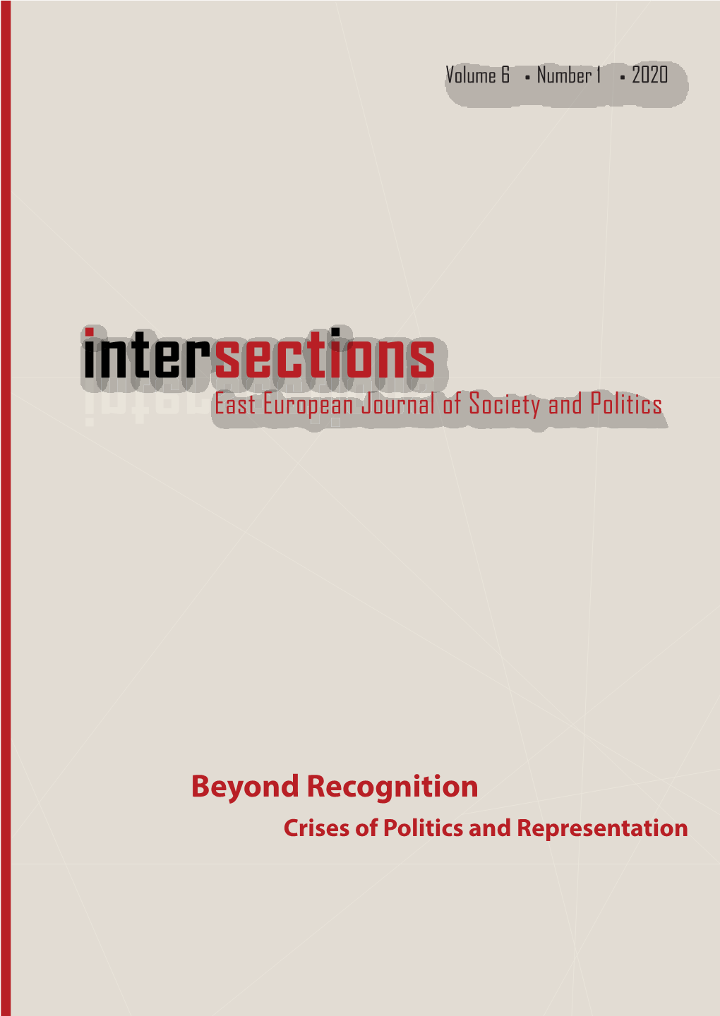 Beyond Recognition Crises of Politics and Representation Intersections