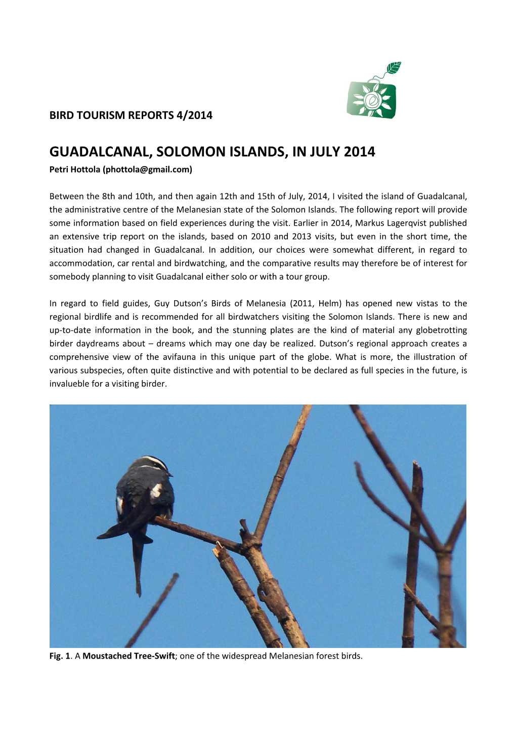GUADALCANAL, SOLOMON ISLANDS, in JULY 2014 Petri Hottola (Phottola@Gmail.Com)