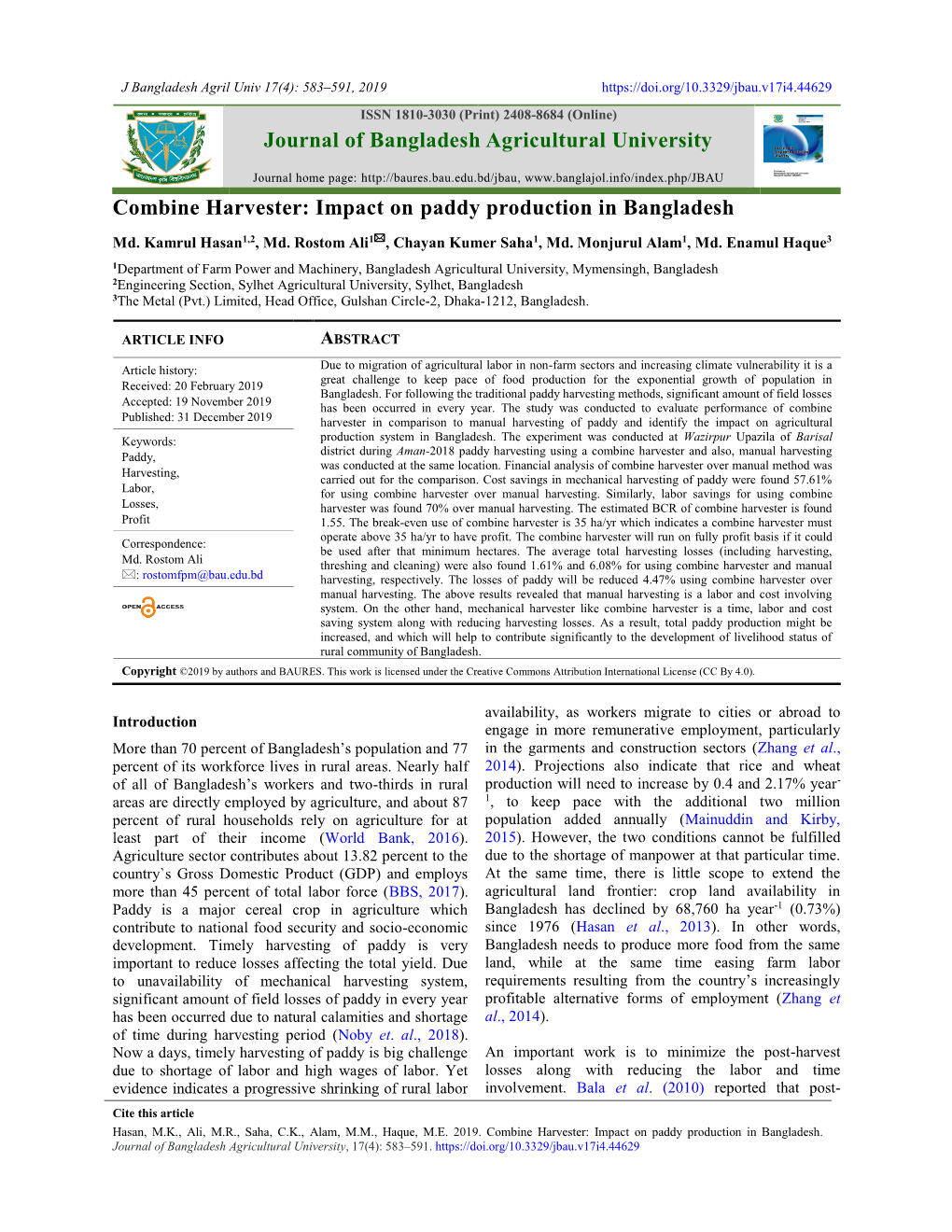 Allelopathic Potential of Mustard Crop Residues on Weed Management