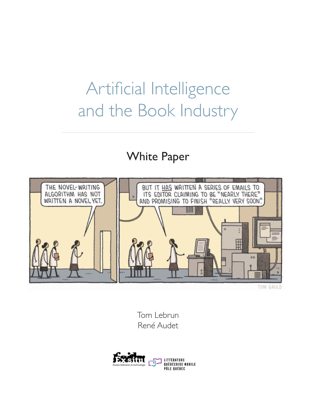 Artificial Intelligence and the Book Industry
