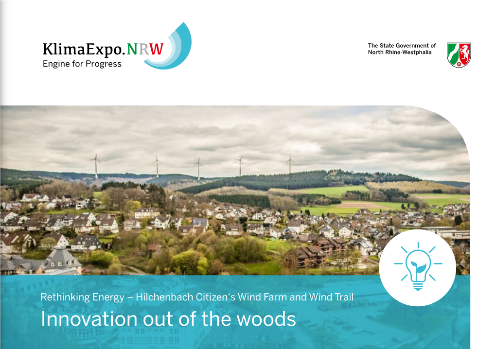 Innovation out of the Woods the Idea Rethinking Energy 02|03