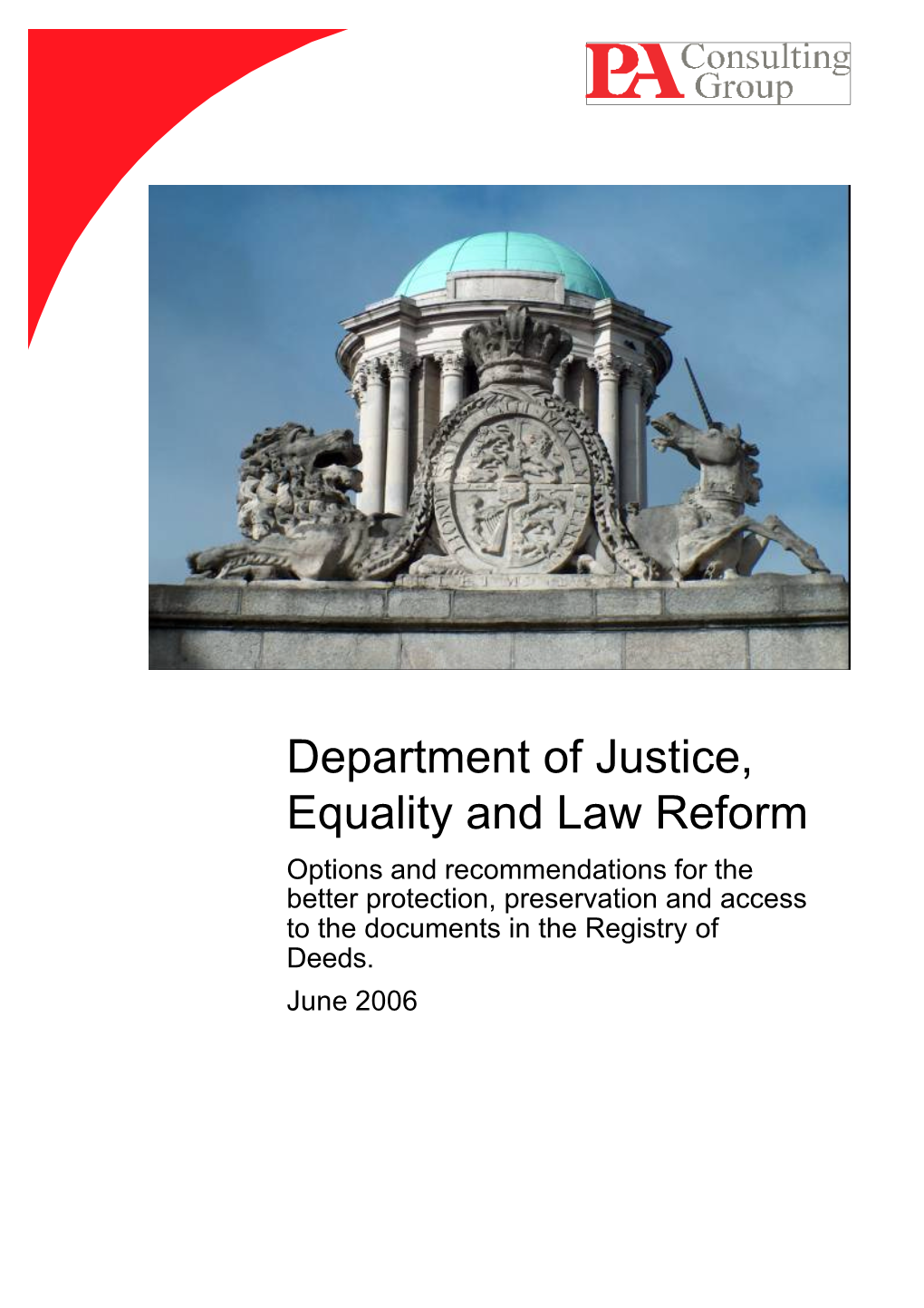 Department of Justice, Equality and Law Reform