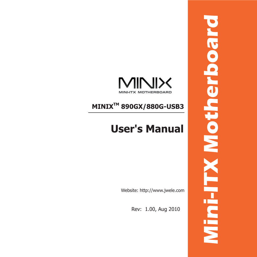 USER MANUAL-MINIX 890GX-USB3 REV1.0.Pdf