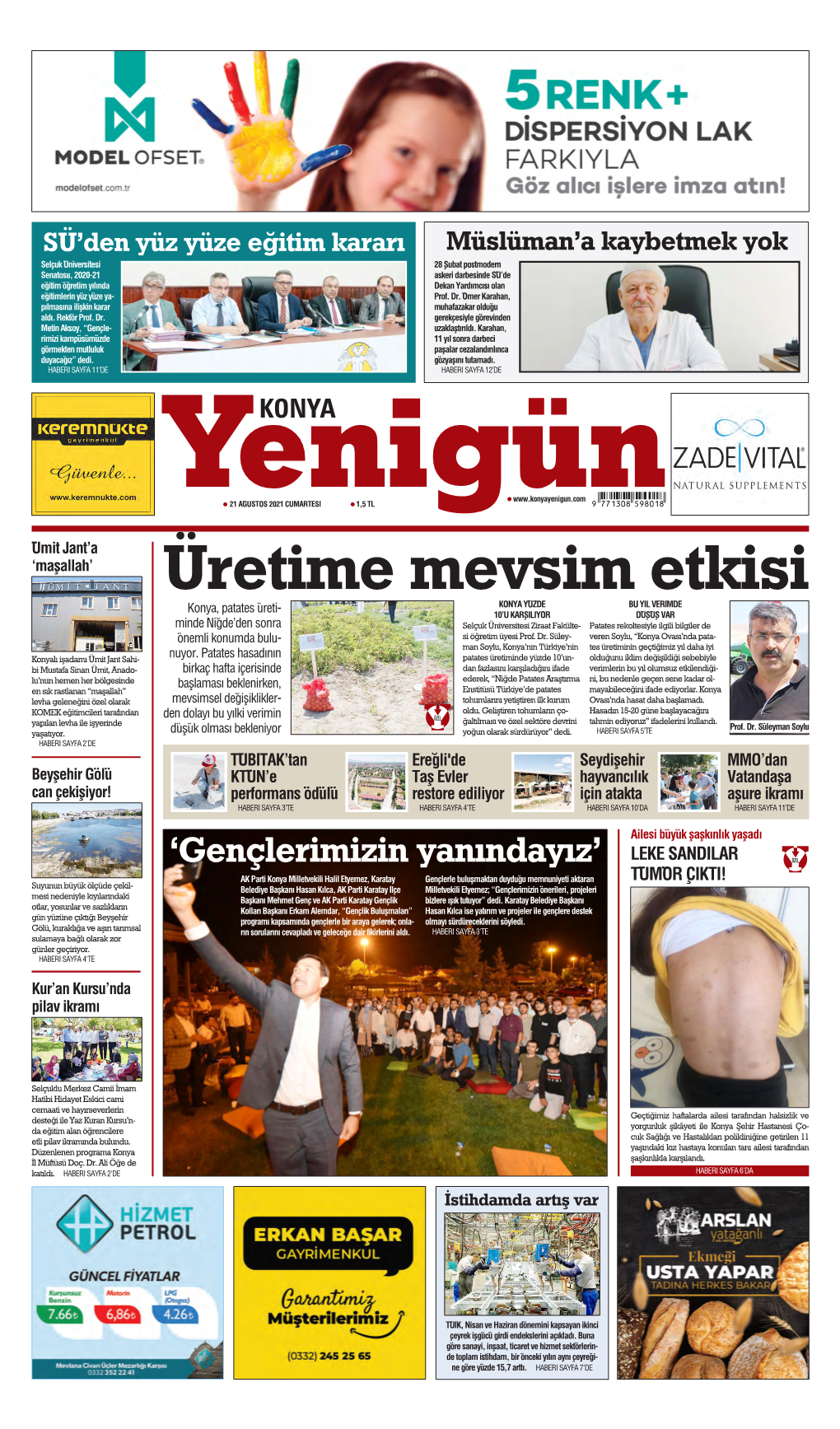Konya Yenigün Gazetesi
