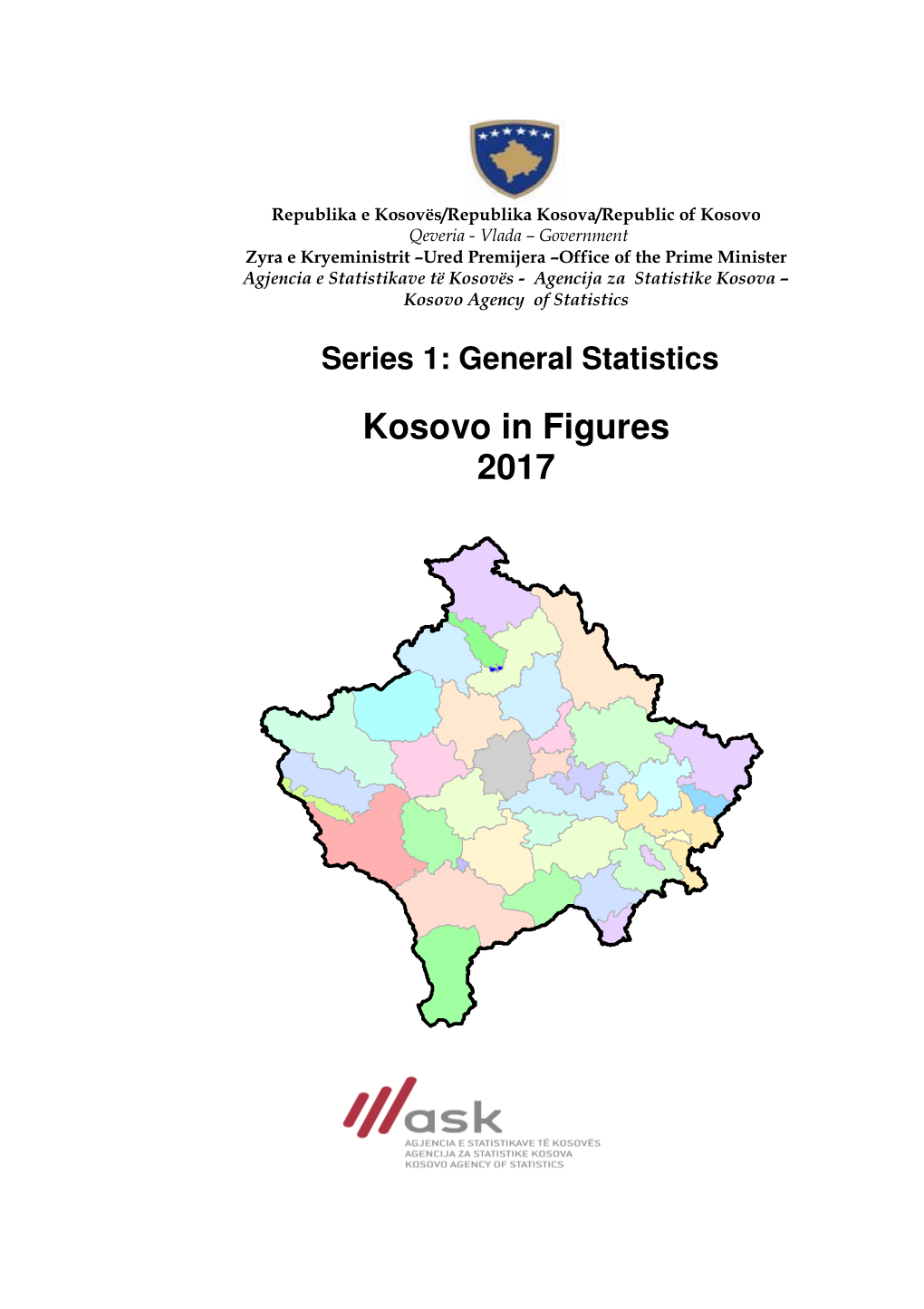 Kosovo in Figures, 2017 28/09/2018