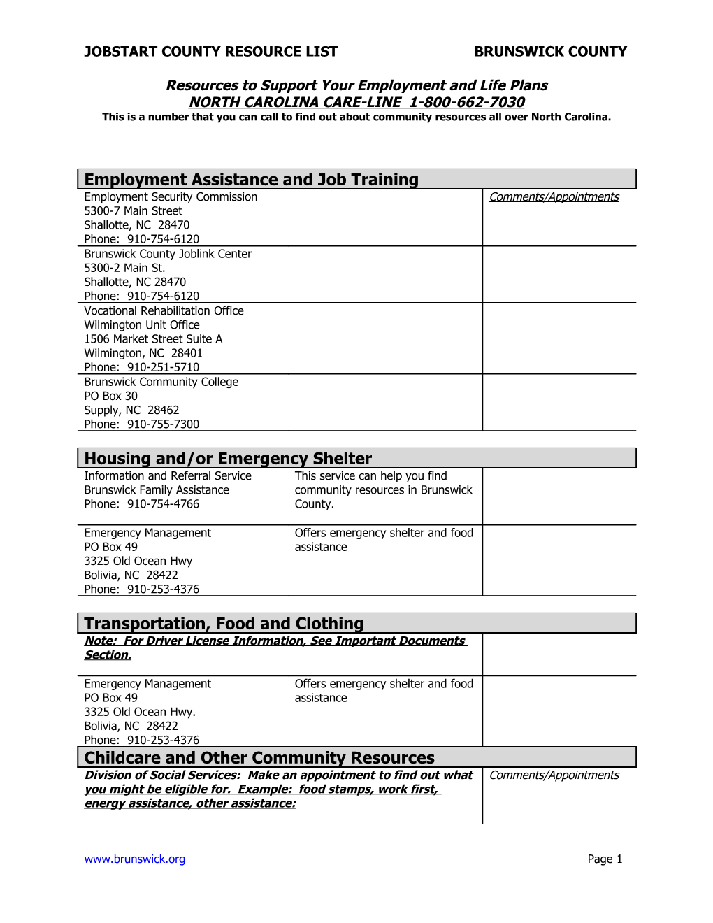 Employment Assistance and Job Training s1