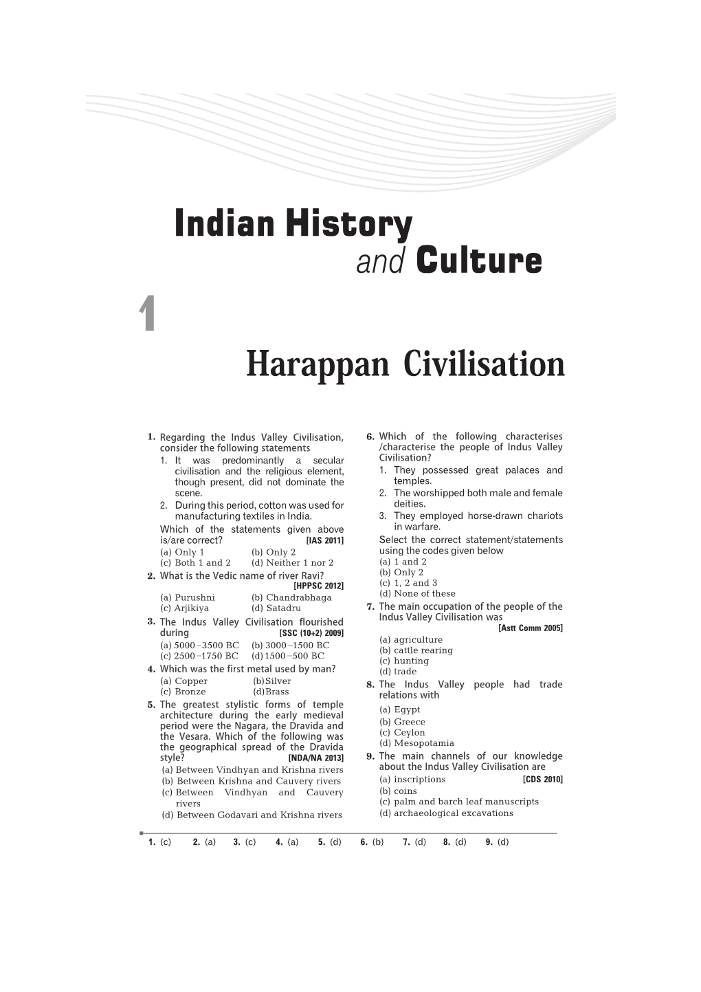 Indian History Culture