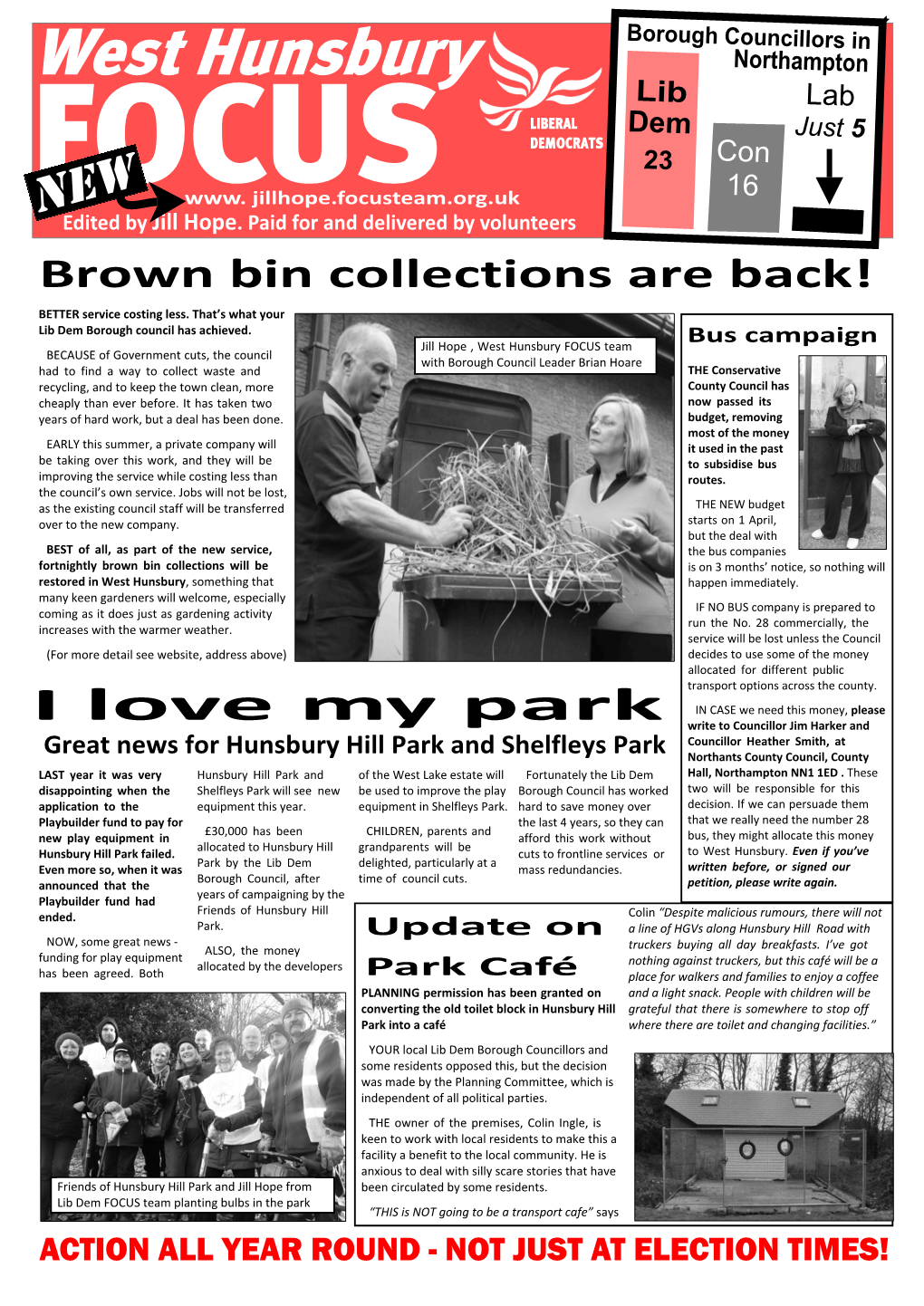 MARCH West Hunsbury Focus