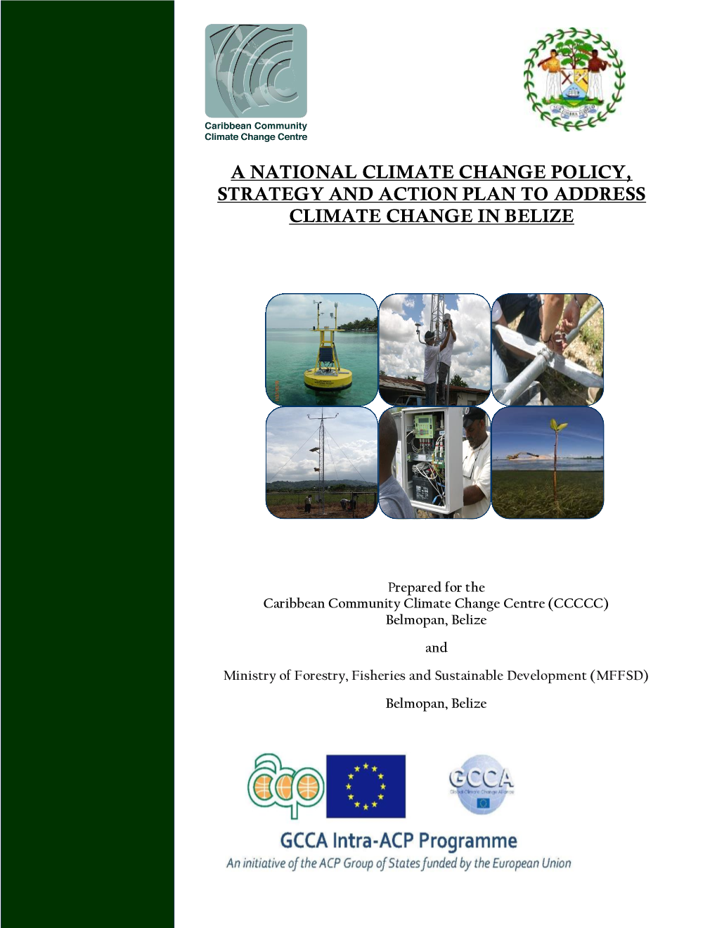 National Climate Change Policy, Strategy and Action Plan to Address Climate Change in Belize
