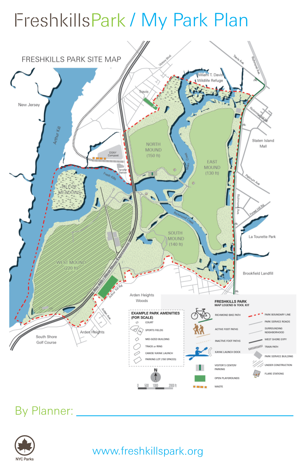 Freshkillspark / My Park Plan