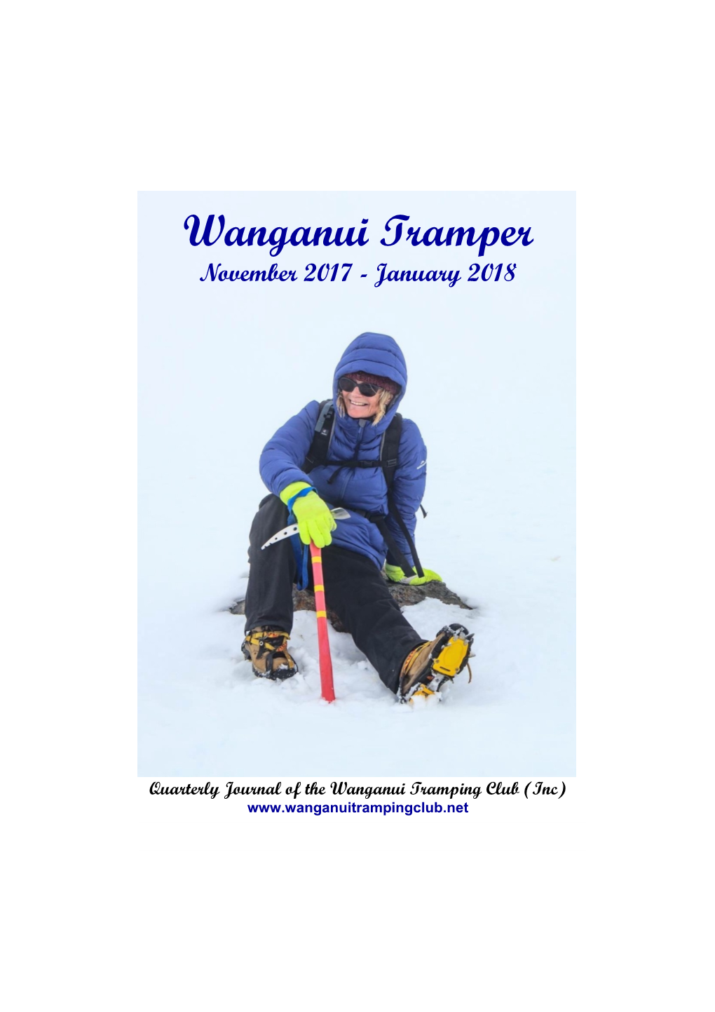 Wanganui Tramper November 2017 - January 2018