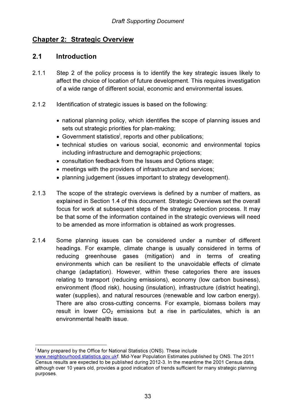 Chapter 2: Strategic Overview