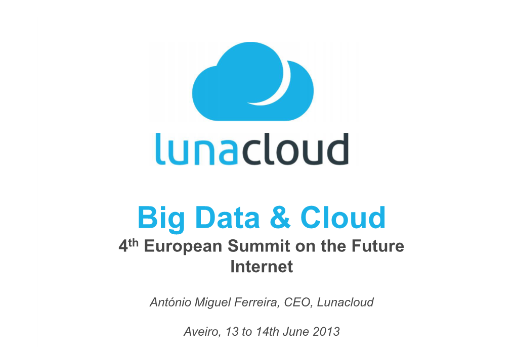 Big Data & Cloud