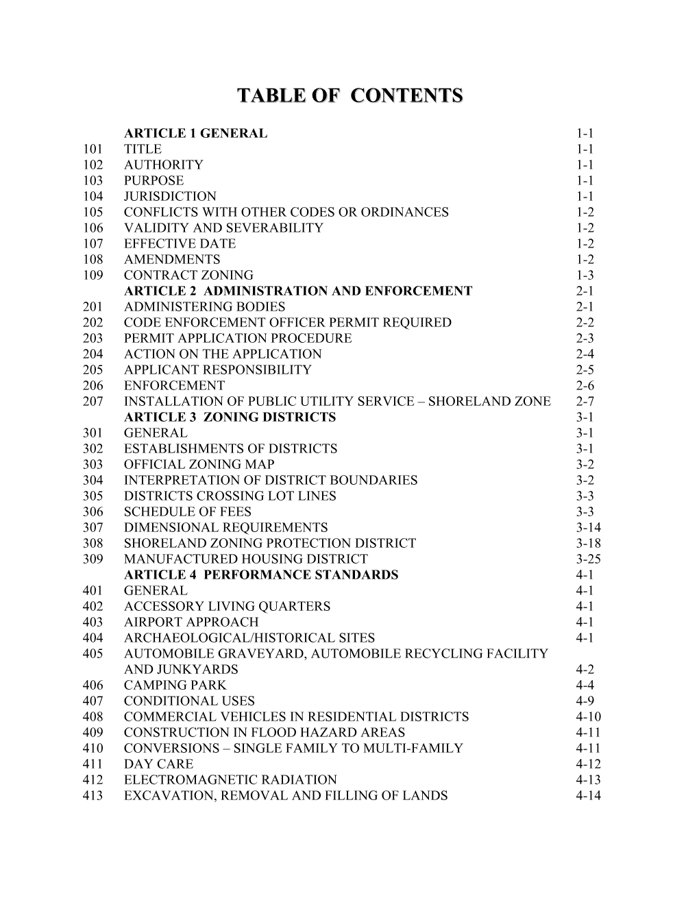 Table of Contents s37